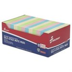 PADS, SELF-STICK, 2" X 3", UNRULED, ASSORTED, ABILITYONE